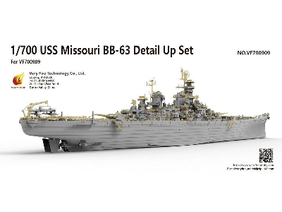 Uss Missouri Bb-63 Detail Up Set - zdjęcie 1