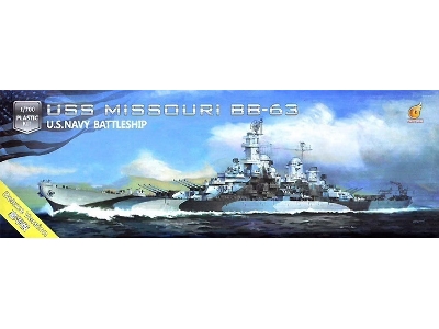 Uss Missouri Bb-63 Deluxe Kit Edition - zdjęcie 1