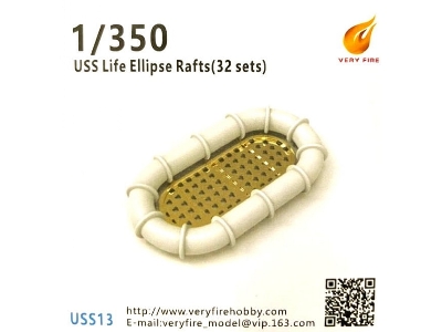 Uss Life Ellipse Rafts (32 Sets) - zdjęcie 1