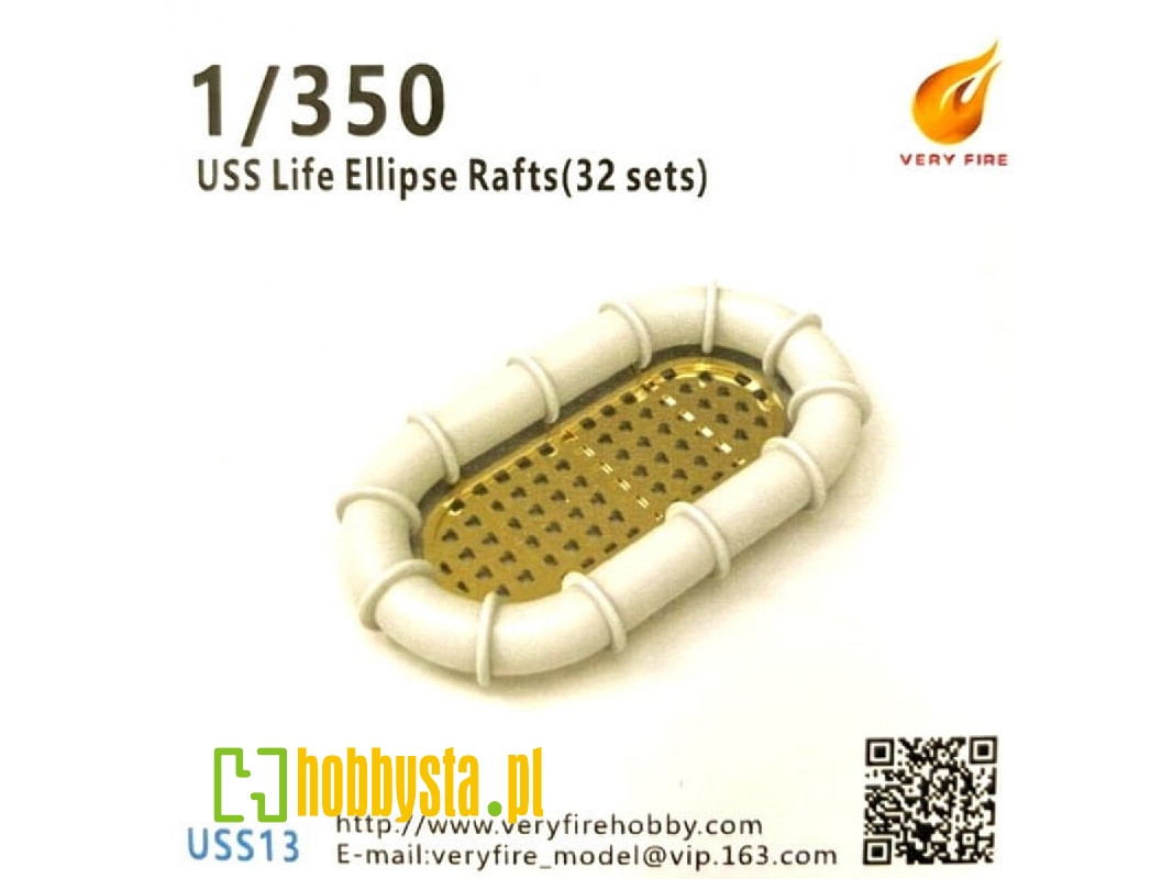 Uss Life Ellipse Rafts (32 Sets) - zdjęcie 1 Uss Life Ellipse Rafts (32 Sets) - zdjęcie 1