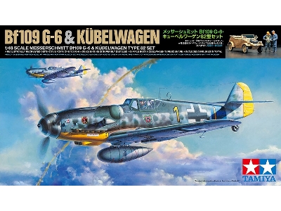 Messerschmitt Bf109 G-6 & Kubelwagen Type 82 Set - zdjęcie 1