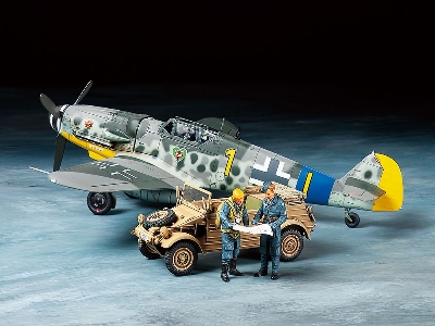 Messerschmitt Bf109 G-6 & Kubelwagen Type 82 Set - zdjęcie 2