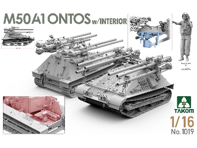 M50A1 Ontos z wnętrzem - zdjęcie 2