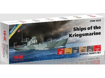 аcrylic Paints Set For Ships Of The Kriegsmarine - zdjęcie 1