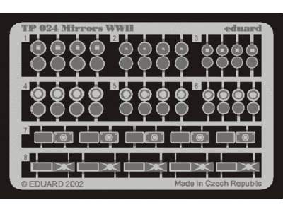  Mirrors WWII 1/35 - blaszki - zdjęcie 1