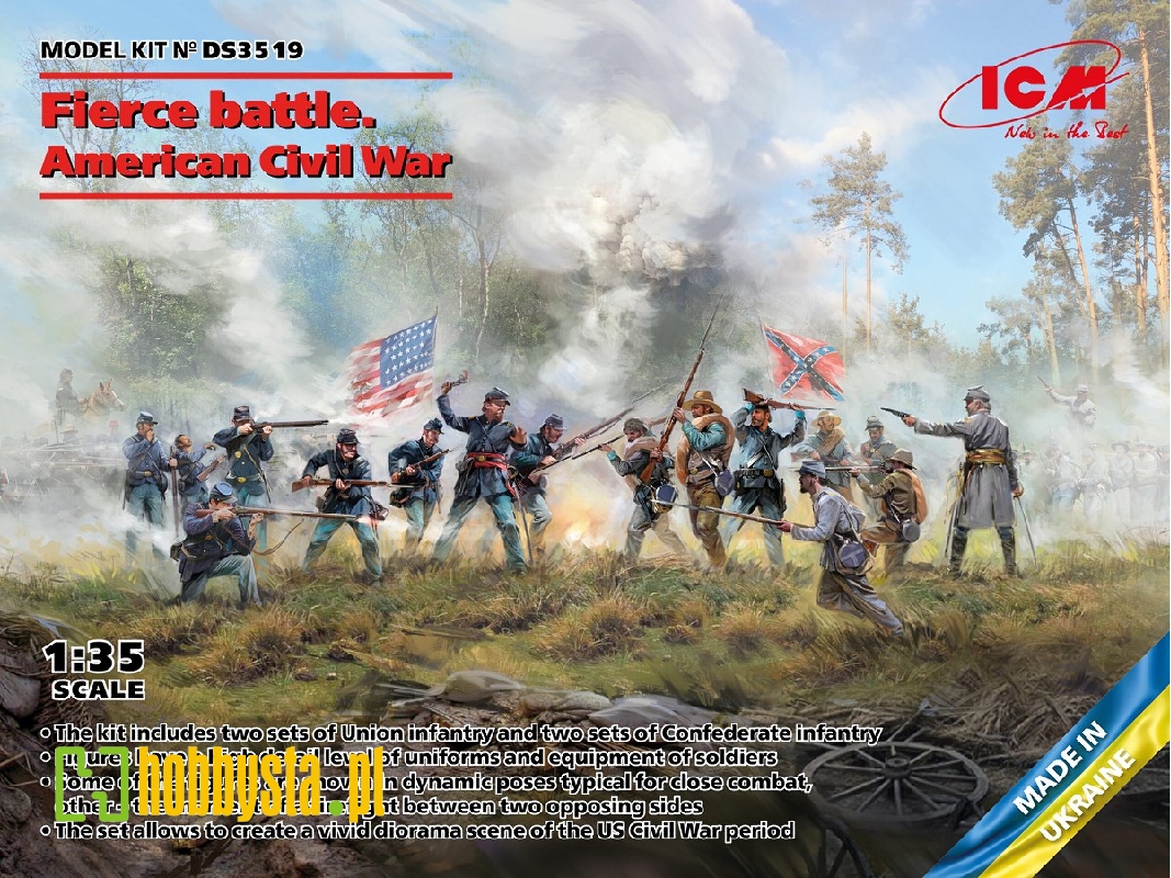 Fierce Battle. American Civil War - zdjęcie 1 Fierce Battle. American Civil War - zdjęcie 1