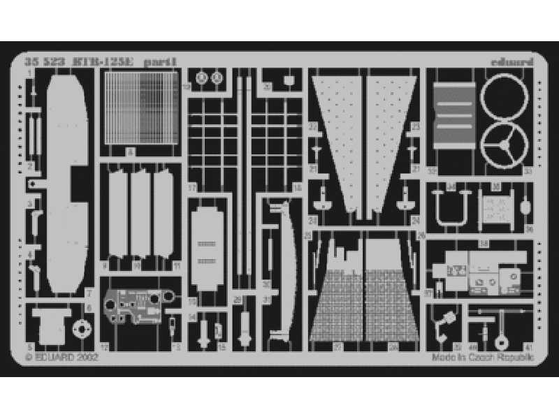 MLRS NATO interior 1/35 - Dragon - blaszki - zdjęcie 1 MLRS NATO interior 1/35 - Dragon - blaszki - zdjęcie 1