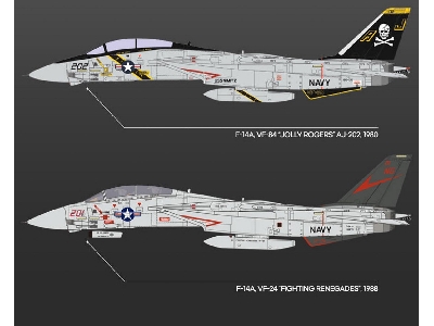 USN F-14A VF-84 Jolly Rogers - zdjęcie 2