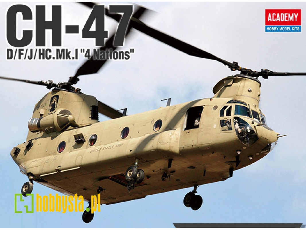 CH-47D/F/J/HC.Mk.1 "4 Nations" - zdjęcie 1 CH-47D/F/J/HC.Mk.1 "4 Nations" - zdjęcie 1