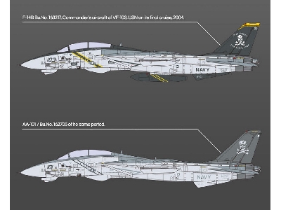 USN F-14B VF-103 Jolly Rogers - zdjęcie 2