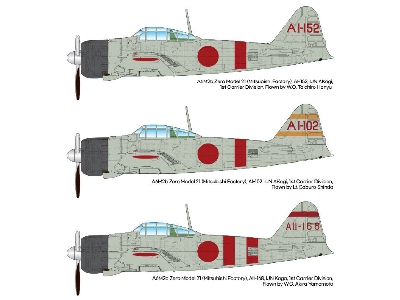 Mitsubishi A6M2b Zero Fighter Model 21 rocznica bitwy o Midway - zdjęcie 2