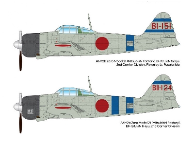Mitsubishi A6M2b Zero Fighter Model 21 rocznica bitwy o Midway - zdjęcie 3