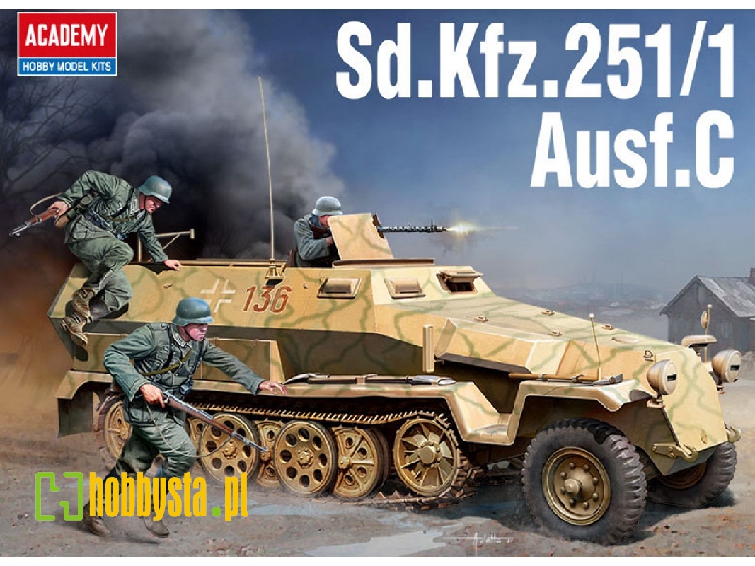 Sd.Kfz.251/1 Ausf. C - zdjęcie 1 Sd.Kfz.251/1 Ausf. C - zdjęcie 1