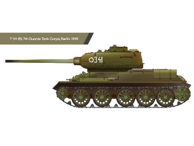 Czołg T-34-85 - polskie oznaczenia - zdjęcie 3