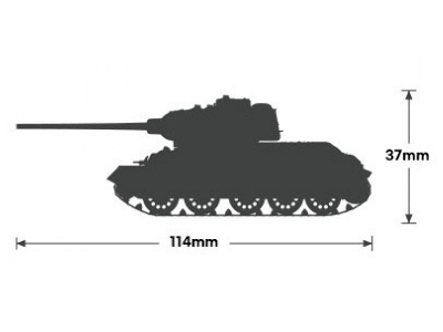 Czołg T-34-85 - polskie oznaczenia - zdjęcie 12