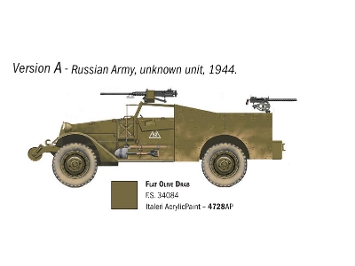 US M3 White Scout Car - zdjęcie 4