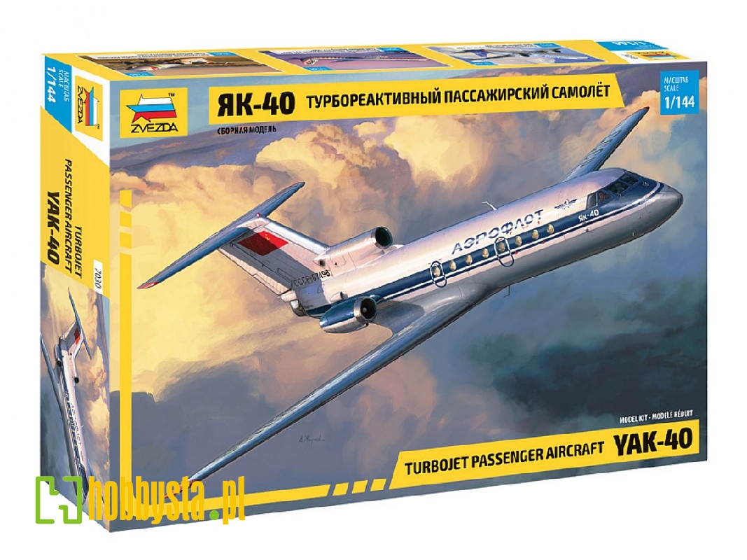 Jakowlew Jak-40 samolot pasażerski - zdjęcie 1