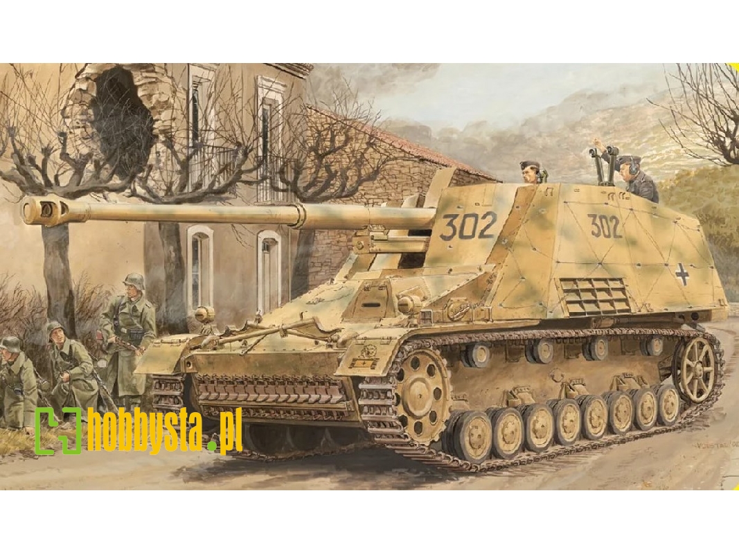 Sd.Kfz.164 Hornisse (Nashorn, wczesny wariant) - zdjęcie 1 Sd.Kfz.164 Hornisse (Nashorn, wczesny wariant) - zdjęcie 1
