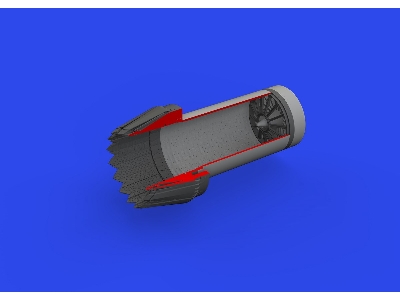 F-35A exhaust nozzle PRINT 1/48 - TAMIYA - zdjęcie 6