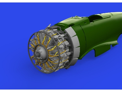 A6M2-N Rufe engine complete PRINT 1/48 - EDUARD - zdjęcie 1