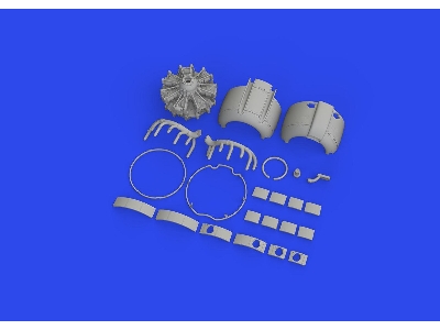 A6M2-N Rufe engine complete PRINT 1/48 - EDUARD - zdjęcie 3