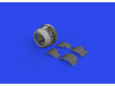 F4F-3A engine PRINT 1/48 - EDUARD - zdjęcie 1