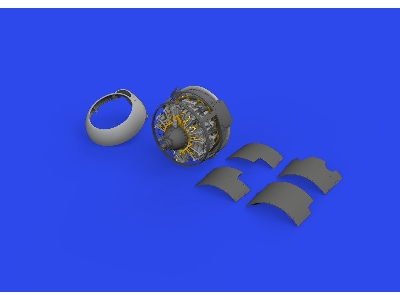 F4F-3A engine PRINT 1/48 - EDUARD - zdjęcie 5