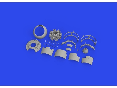 F4F-3A engine PRINT 1/48 - EDUARD - zdjęcie 7