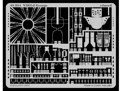  N1K2-J George 1/48 - Hasegawa - blaszki - zdjęcie 3