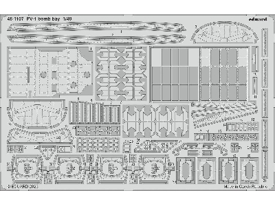 PV-1 bomb bay 1/48 - ACADEMY - zdjęcie 1