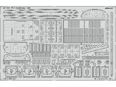 PV-1 bomb bay 1/48 - ACADEMY - zdjęcie 1