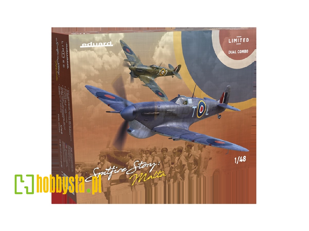 SPITFIRE STORY: MALTA DUAL COMBO 1/48 - zdjęcie 1 SPITFIRE STORY: MALTA DUAL COMBO 1/48 - zdjęcie 1