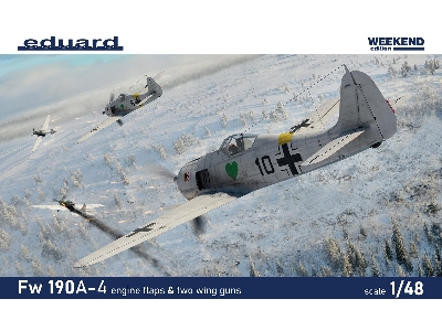 Fw 190A-4 w/ engine flaps & 2-gun wings 1/48 - zdjęcie 2