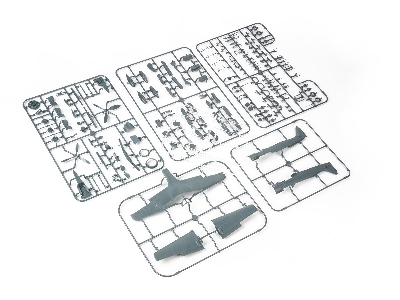 Fw 190A-4 w/ engine flaps & 2-gun wings 1/48 - zdjęcie 4