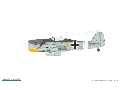 Fw 190A-4 w/ engine flaps & 2-gun wings 1/48 - zdjęcie 14