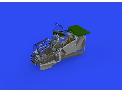 Mi-24V cockpit turquoise PRINT & SPACE 1/48 - zdjęcie 2