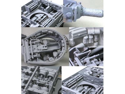 Tiger (P) 003 Sd.Kfz. 181 Panzerkampfwagen VI(P) z zimmeritem i pełnym wnętrzem - zdjęcie 6