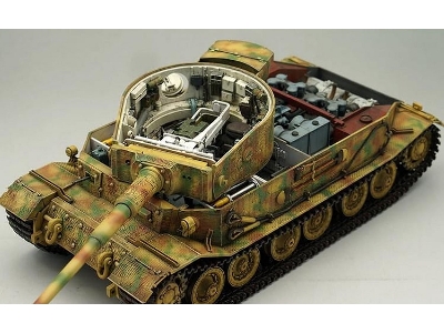 Tiger (P) 003 Sd.Kfz. 181 Panzerkampfwagen VI(P) z zimmeritem i pełnym wnętrzem - zdjęcie 7