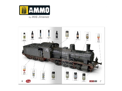 R-1300 Ammo Rail Center Solution Book 01 - How To Weather German Trains - zdjęcie 2
