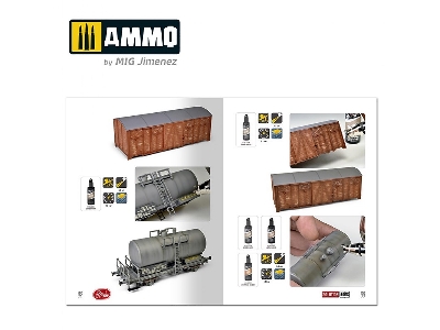 R-1300 Ammo Rail Center Solution Book 01 - How To Weather German Trains - zdjęcie 4