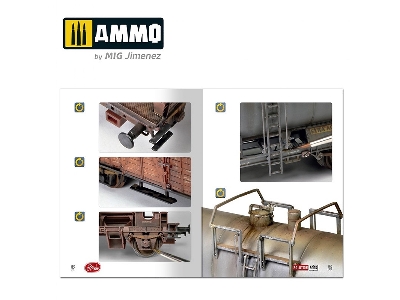 R-1300 Ammo Rail Center Solution Book 01 - How To Weather German Trains - zdjęcie 8