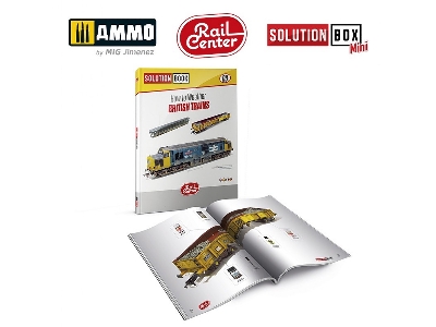 R-1202 Ammo Rail Center Solution Box Mini 03 - British Trains. All Weathering Products - zdjęcie 2