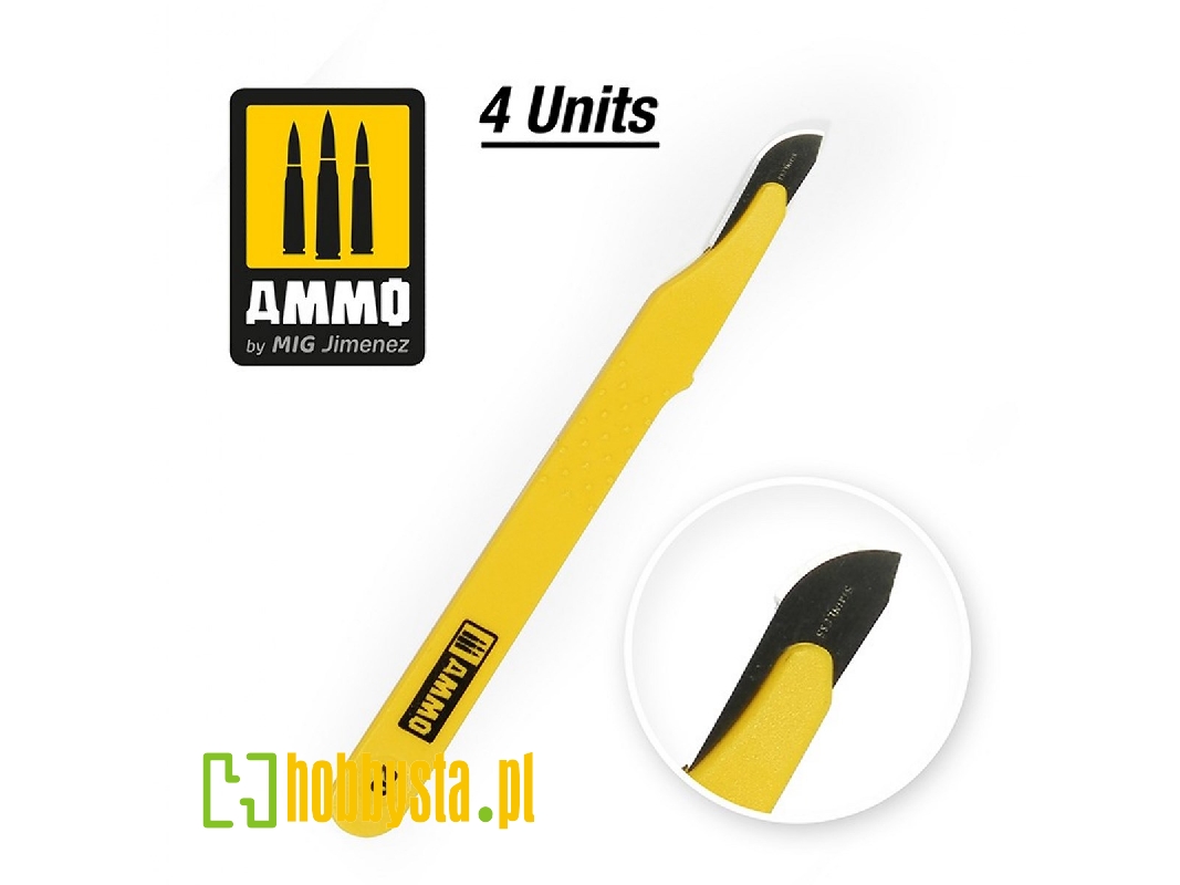 Standard Blade Curved Large - 4 Pcs. - zdjęcie 1 Standard Blade Curved Large - 4 Pcs. - zdjęcie 1