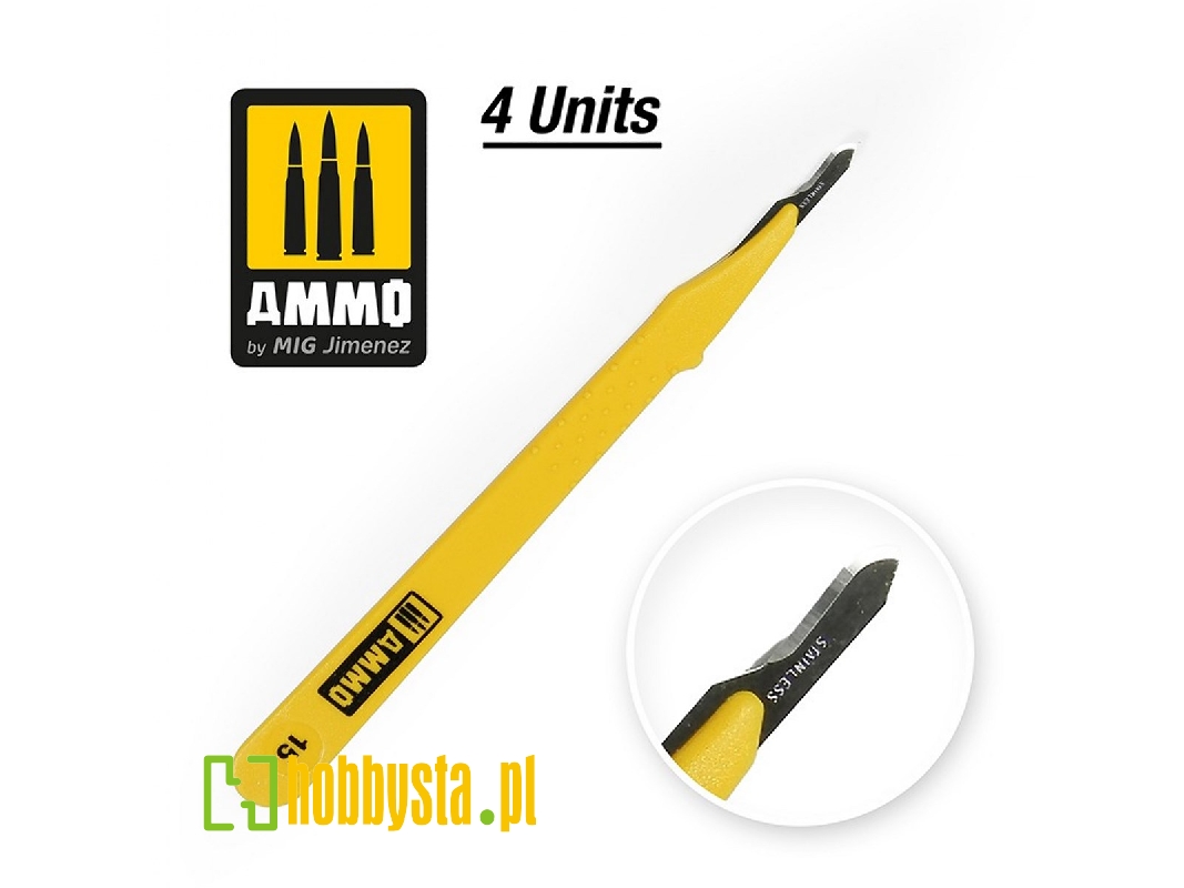 Standard Blade Curved - 4 Pcs. - zdjęcie 1 Standard Blade Curved - 4 Pcs. - zdjęcie 1