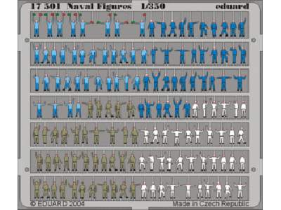  Naval Figures 1/350 - blaszki - zdjęcie 1