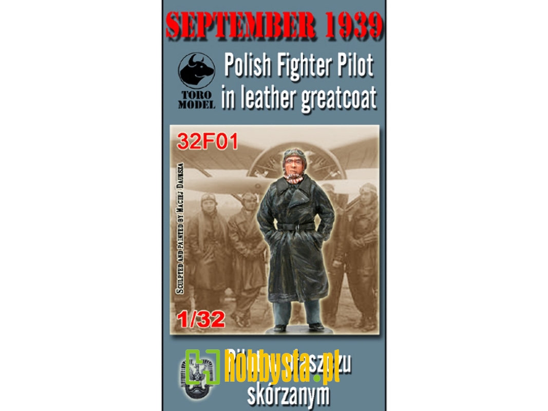 Pilot W Płaszczu Skórzanym - Wrzesień 1939 - zdjęcie 1 Pilot W Płaszczu Skórzanym - Wrzesień 1939 - zdjęcie 1