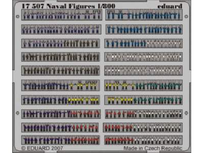  Naval Figures 1/800 - blaszki - zdjęcie 1