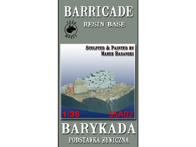 Barykada - Podstawka żywiczna - zdjęcie 1