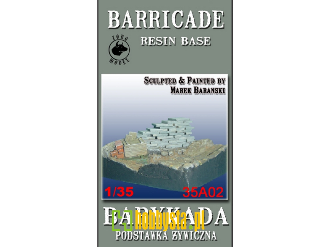 Barykada - Podstawka żywiczna - zdjęcie 1
