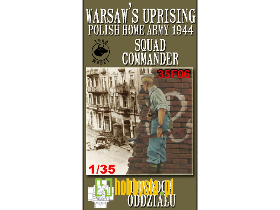 Dowódca Oddziału - Powstanie Warszawskie 1944 - zdjęcie 1 Dowódca Oddziału - Powstanie Warszawskie 1944 - zdjęcie 1